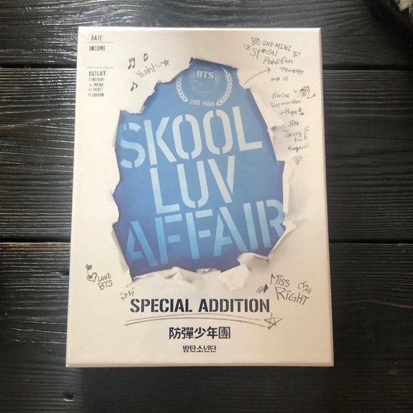 BTS Skool Luv Affair- Special addition